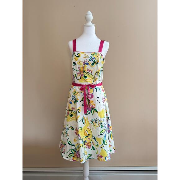 Spenser Jeremy dress, floral dress, spring dress,country cottage, whimsical - Picture 1 of 3